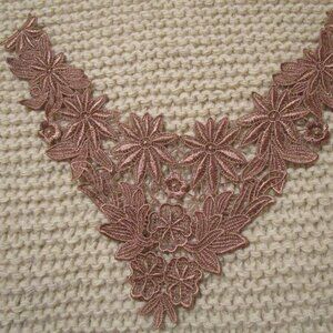 Lace Applique 13" X 12"